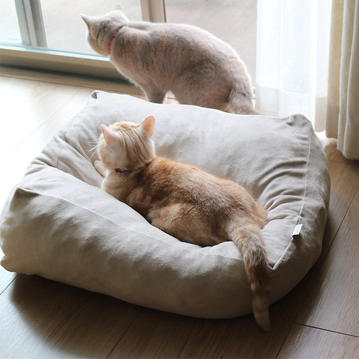 bon moment（ボンモマン） ペット用品 猫 犬 ペットベッド 洗える 冬