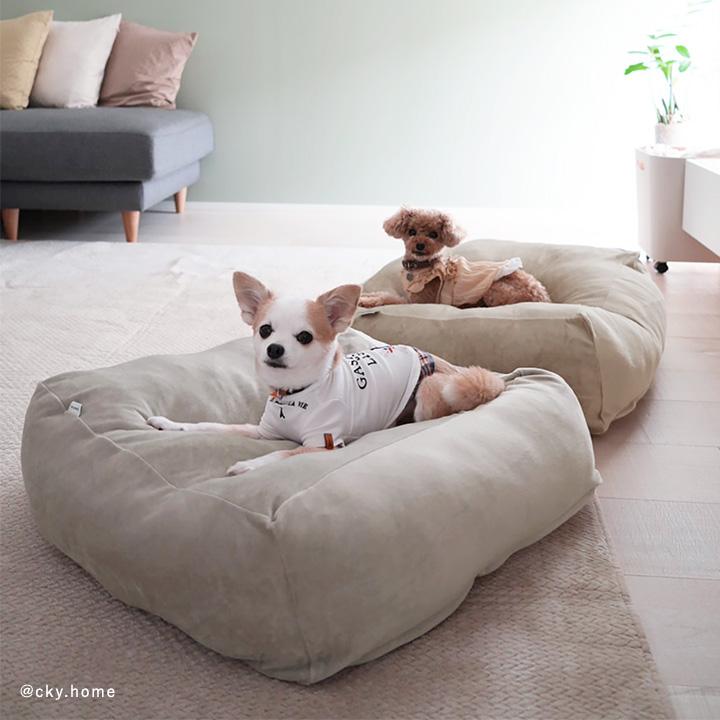 bon moment（ボンモマン） ペット用品 猫 犬 ペットベッド 洗える 冬
