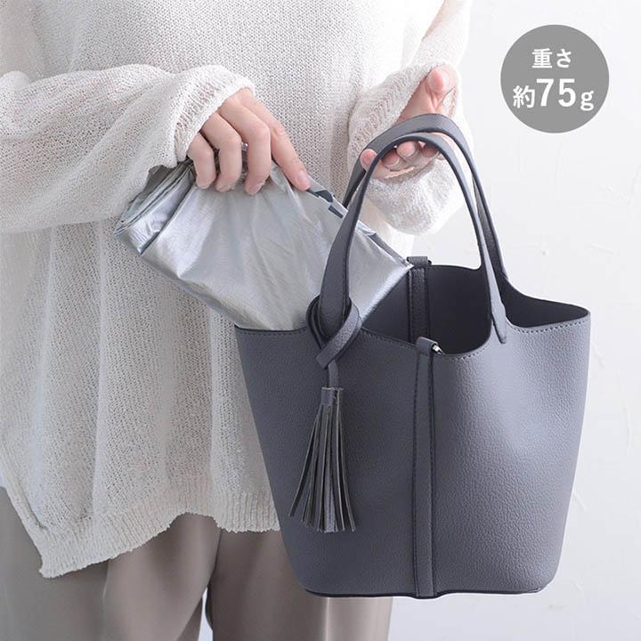 サブでもメインでも持てる メタリックバッグ コレクターズサック サブバッグ【2/19F追加】 |  | 08