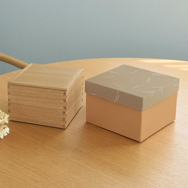 松屋漆器店 白木塗 タモ5.0二段重内朱【送料無料】 |  | 13