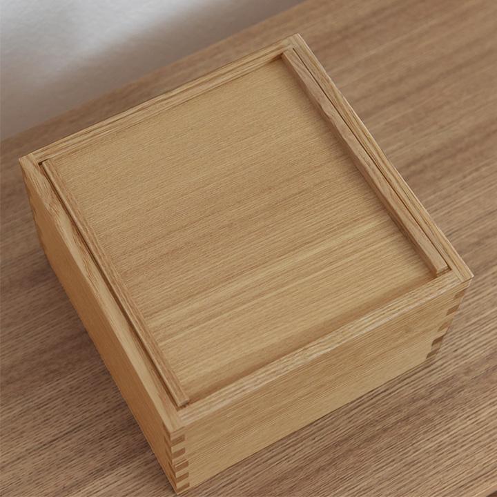 松屋漆器店 白木塗 タモ5.0二段重内朱【送料無料】 |  | 09