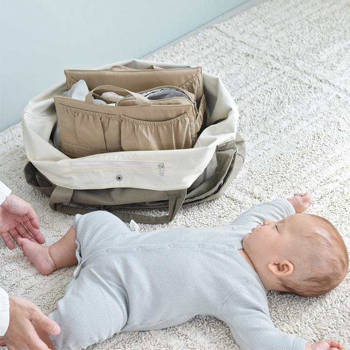 kukka ja puu（クッカヤプー） ママバッグ用 バッグインバッグ 大きめ