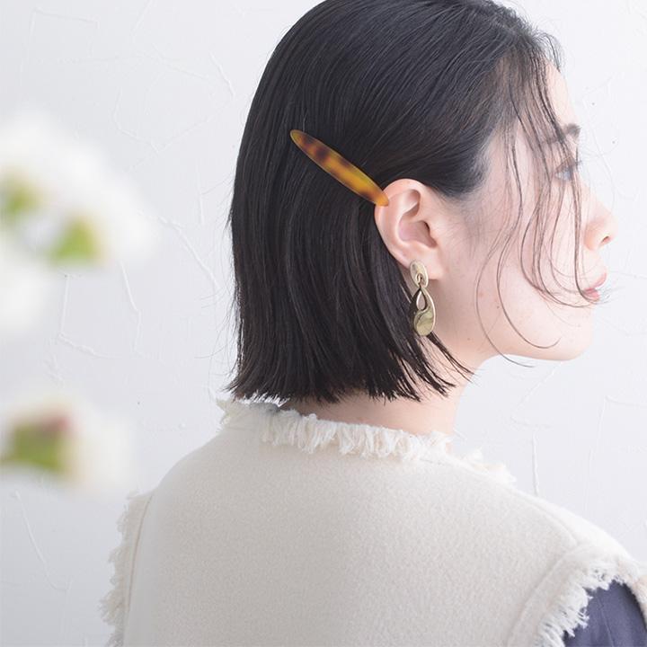 重ね付けが楽しめるアクリルヘアピンセット ヘアアクセ【ヘアアレンジ