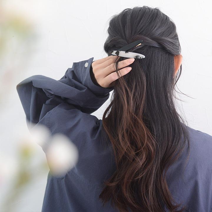 重ね付けが楽しめるアクリルヘアピンセット ヘアアクセ : アンジェ