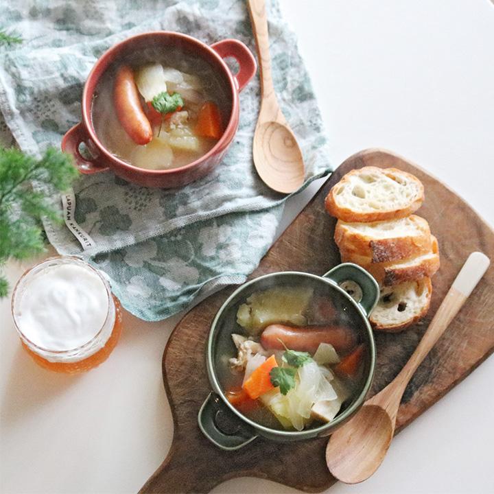 bon moment（ボンモマン） スープボウル 取っ手付き ボウル 食器 耐熱