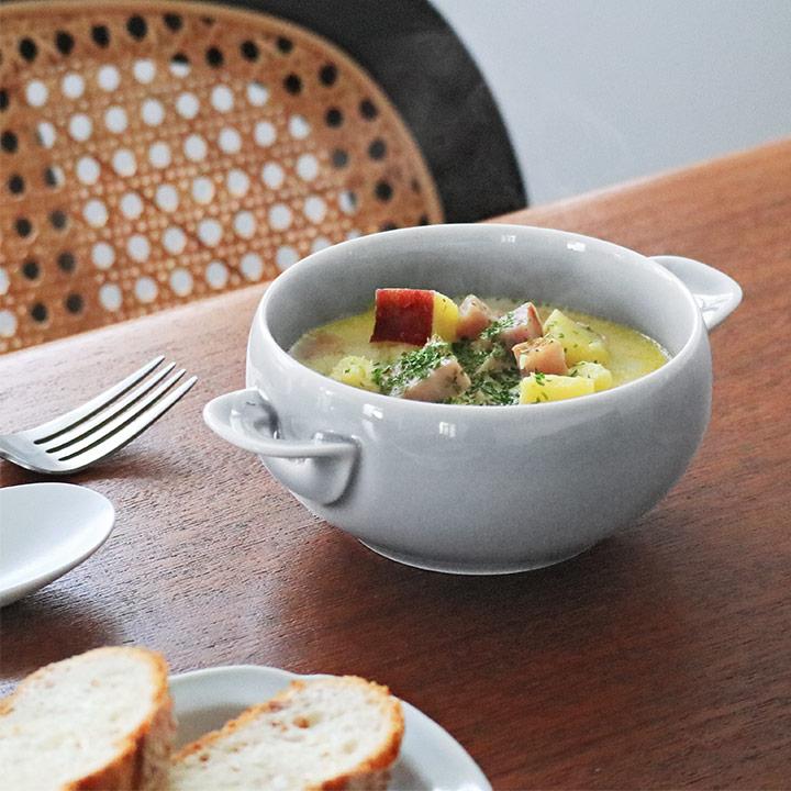 bon moment（ボンモマン） スープボウル 取っ手付き ボウル 食器 耐熱