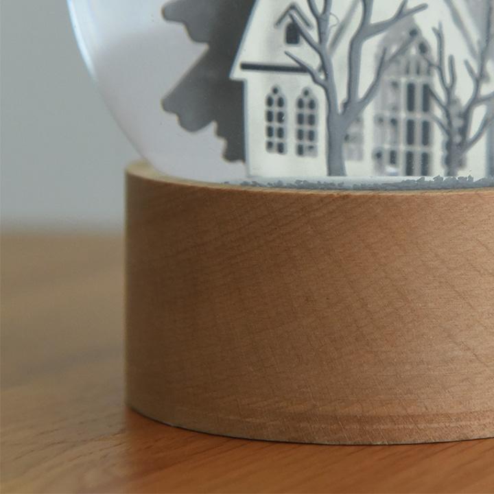 クリスマス インテリアに馴染む スノードーム ノエルの街【送料無料】 |  | 05