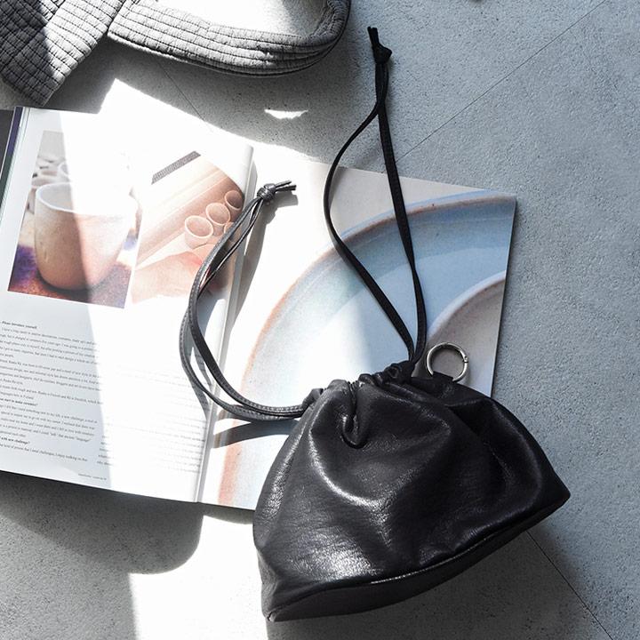 バッグとしても使える 巾着ポーチ 巾着バッグ ミニバッグ レディース