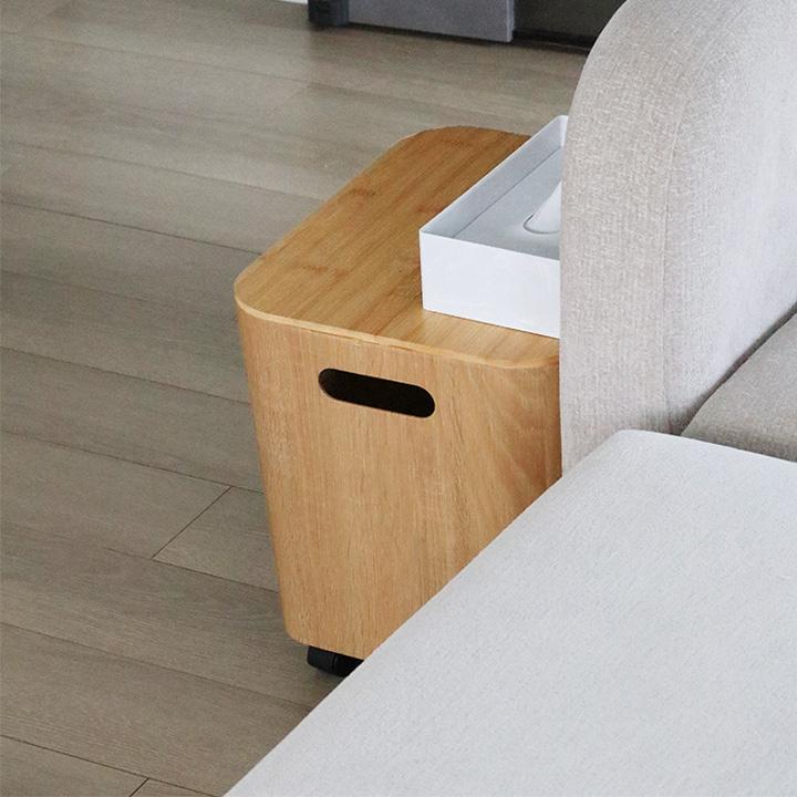 【一部予約商品】【フタ単品】ワイド用 スリム用 フタ 荷物の一時置きに キャスター付き収納 専用蓋／bon moment ボンモマン | bon moment | 16
