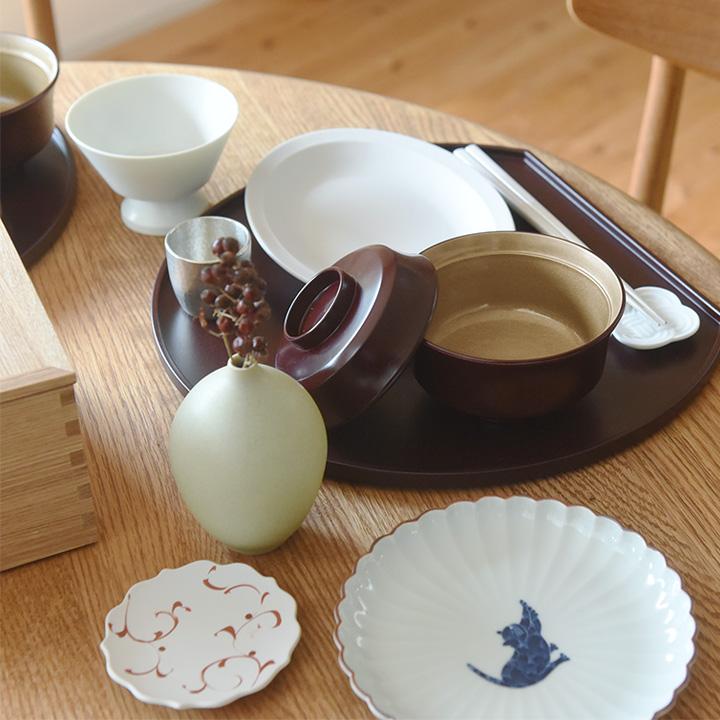 お正月を華やかにする 蓋つき椀 雑煮椀 山中塗 : アンジェ インテリア