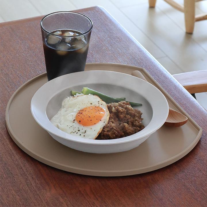 半月膳 山中塗 日本製 半月トレー 半月盆 半月 お盆 トレー おしゃれ かわいい トレー 洗える bon moment ボンモマン | bon moment | 13