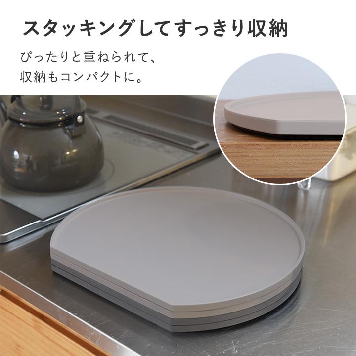 半月膳 山中塗 日本製 半月トレー 半月盆 半月 お盆 トレー おしゃれ かわいい トレー 洗える bon moment ボンモマン | bon moment | 09