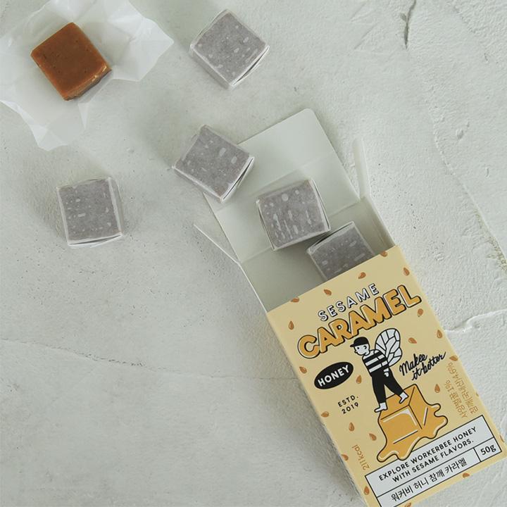 WORKERBEE はちみつキャラメルセット（アールグレイ・ごま） |  | 10