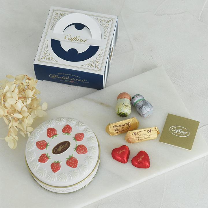 カファレル ケーキ缶 イタリア製 ショートケーキ缶 お菓子 プチ ギフト チョコレート ギフト 贈り物 Caffarel |  | 01
