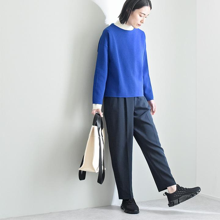 【セットアップ対応】2タックデザインですっきり見え 着まわしやすい テーパードパンツ【7/4F追加】 |  | 12