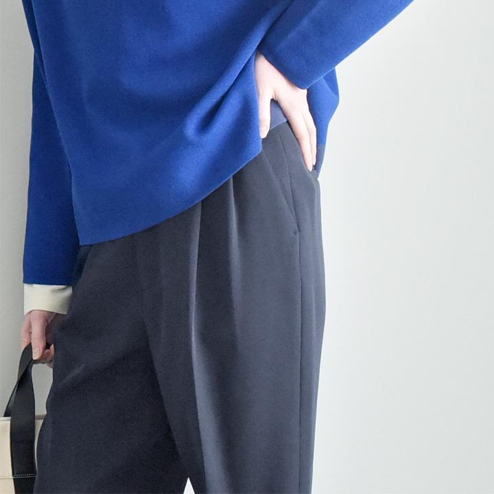 【セットアップ対応】2タックデザインですっきり見え 着まわしやすい テーパードパンツ【7/4F追加】 |  | 14