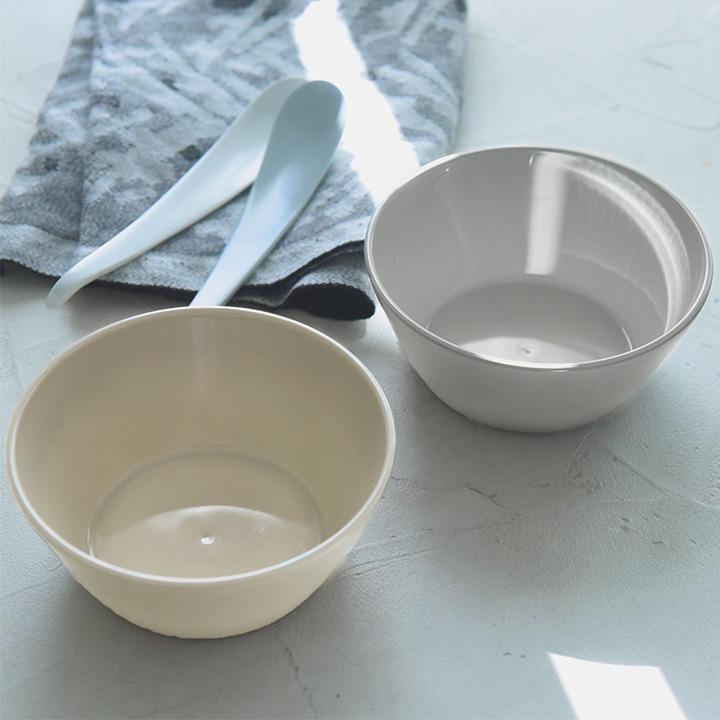 陶器のような樹脂 ボウル 食器 ボウル皿 12cm 日本製 取り皿 サラダ スープ 電子レンジ対応 食洗機対応 bon moment ボンモマン | bon moment | 14