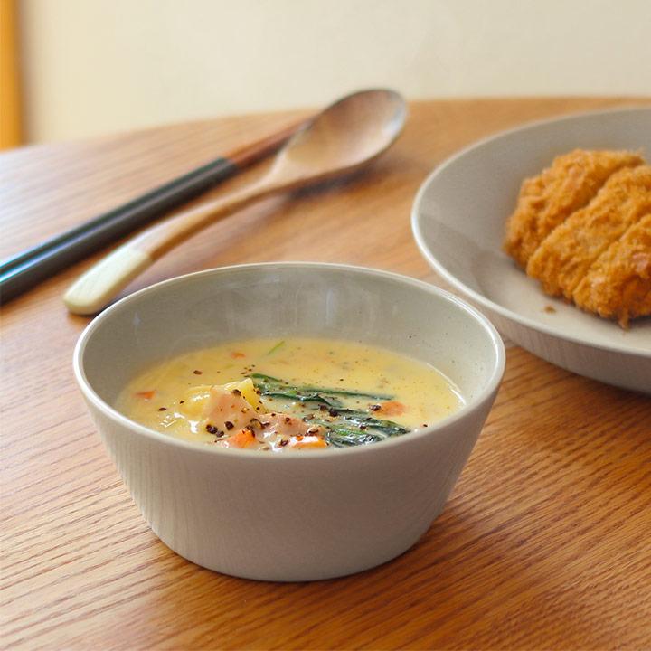 陶器のような樹脂 ボウル 食器 ボウル皿 12cm 日本製 取り皿 サラダ スープ 電子レンジ対応 食洗機対応 bon moment ボンモマン | bon moment | 19