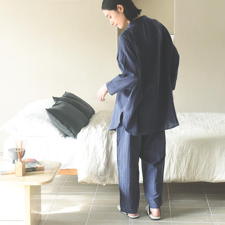 着る保湿クリーム×TERAX HOT 温活パジャマ Wガーゼ 長袖前開き スリーピングウェア パジャマレディース |  | 19