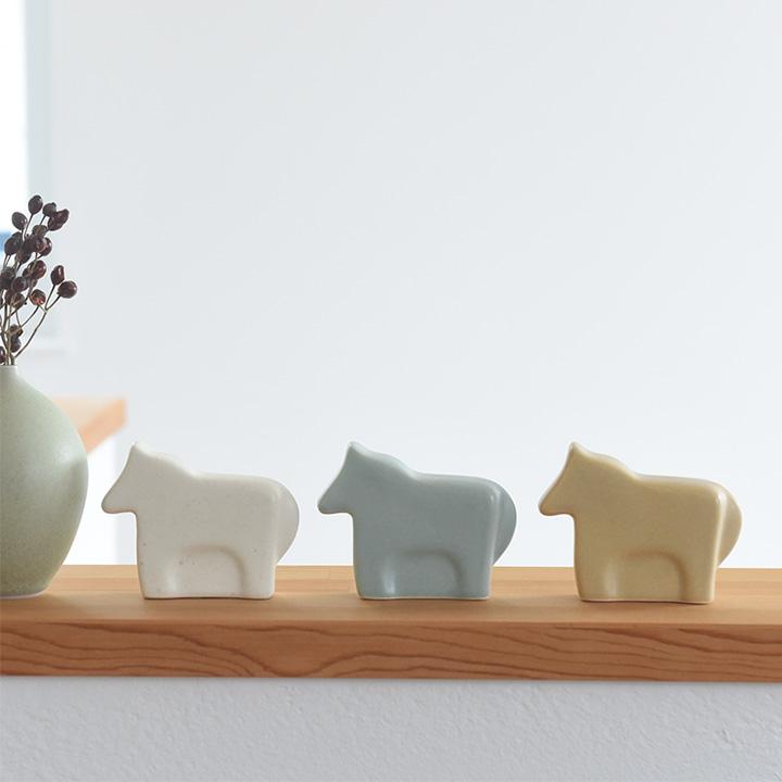 かもしか道具店 干支飾り 馬 日本製／干支の置物 午 うま 干支 置物