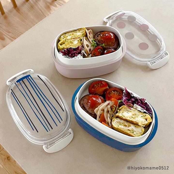 kukka ja puu（クッカヤプー） お弁当箱 子供 2段 洗いやすい ランチ