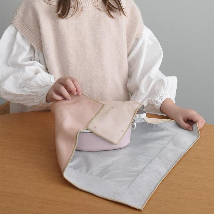 巻くだけ ランチクロス くっつく お弁当包み ランチョンマット 小学校 ペットボトルホルダー 保冷 保温 kukka ja puu クッカヤプー | kukka ja puu | 19