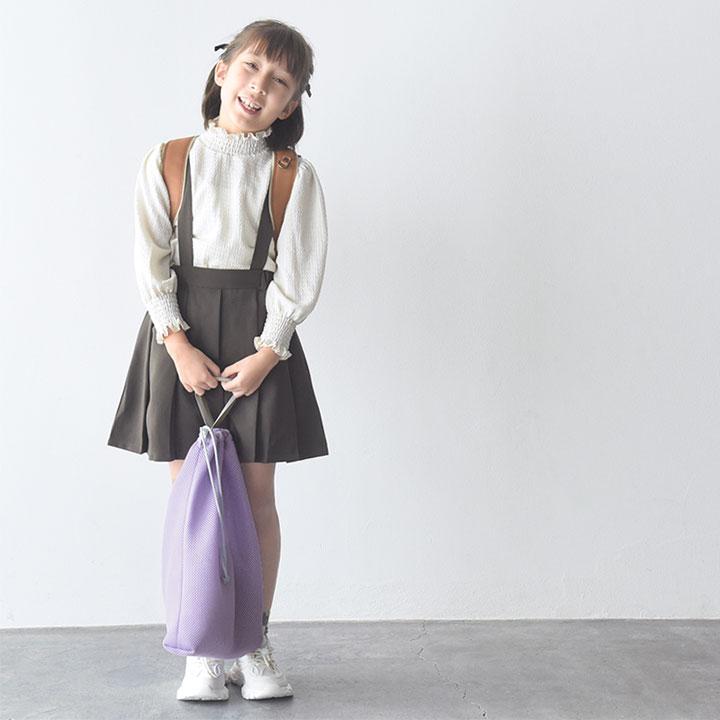 kukka ja puu（クッカヤプー） 洗濯機にそのままポン 体操着 巾着袋