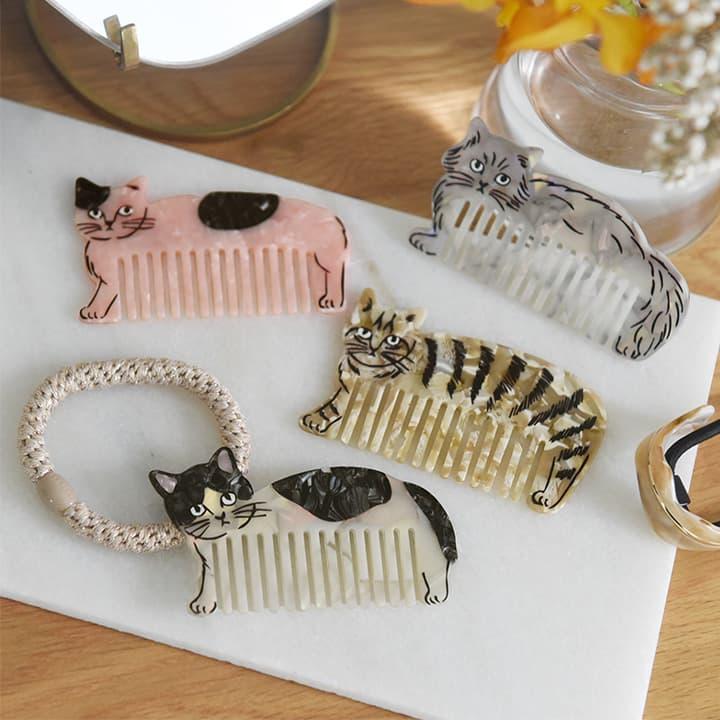 新品　松尾ミユキ　Cat Comb Chloe 猫　ねこ　ネコ　キャット　くし 新品 松尾ミユキ Cat Comb Chloe 猫 ねこ ネコ キャット くし - メルカリ