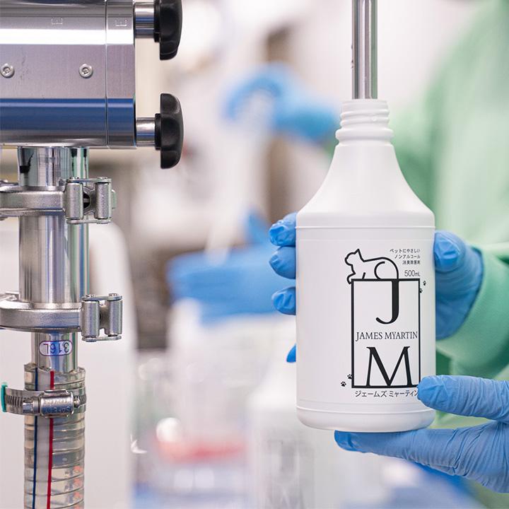 ジェームズ・ミャーティン 500ml ノンアルコール消臭スプレー ペット