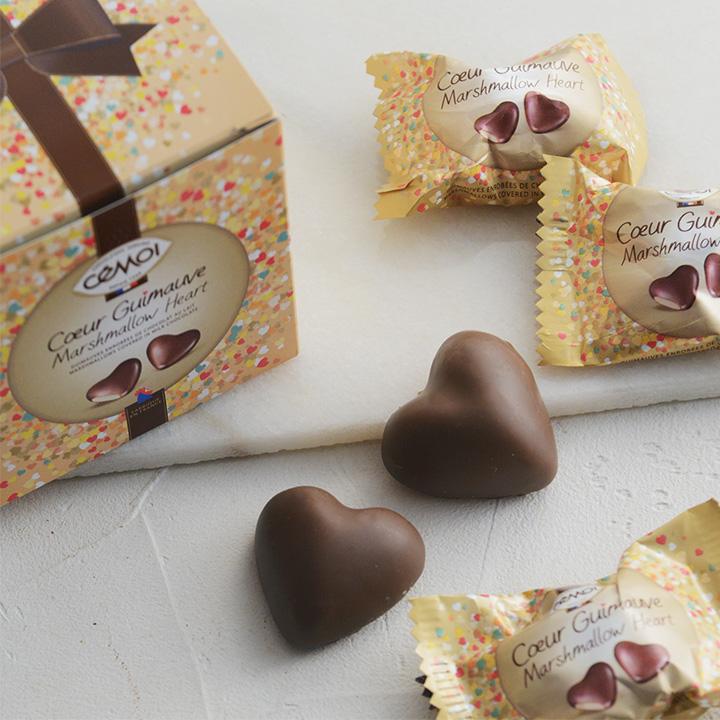 マシュマロハーツ ギフトボックス6個 CEMOI セモア yrh バレンタイン ギフト 2026 チョコ ばらまき |  | 12
