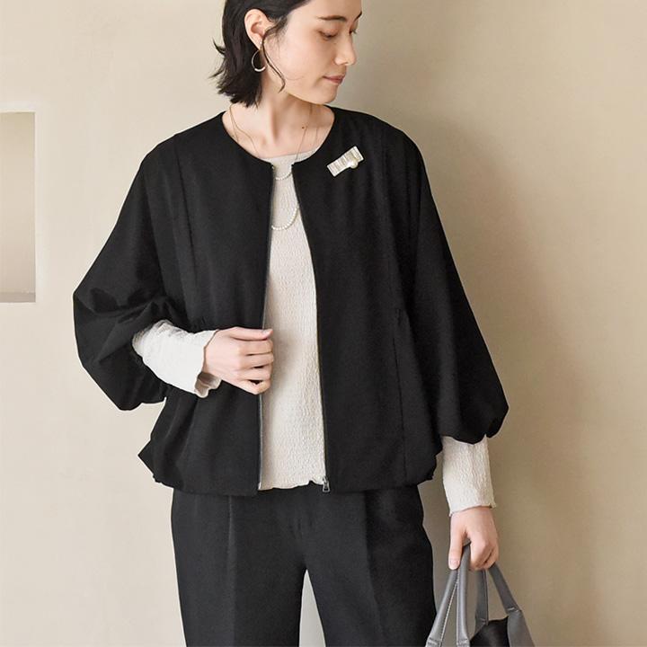 Agreable（アグレアーブル） バルーンシルエットで上品見え バルーン