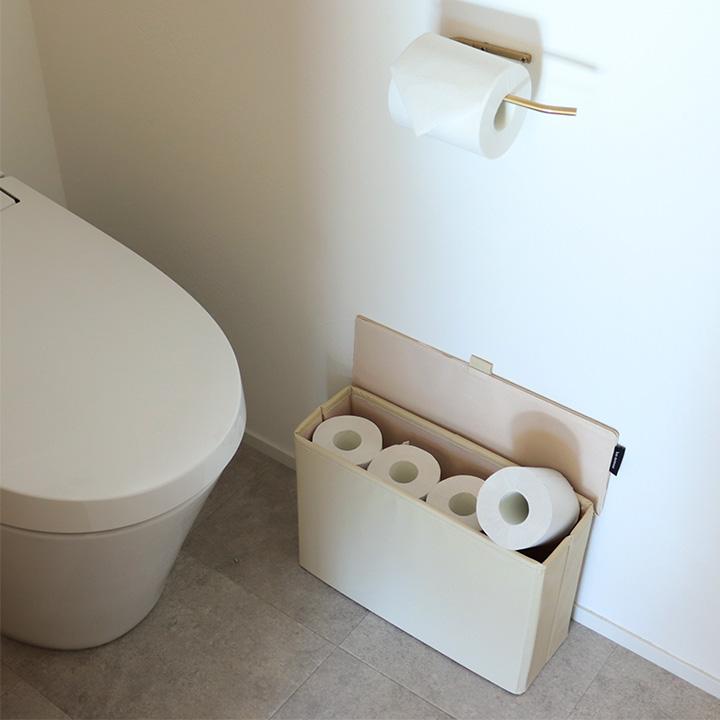 bon moment（ボンモマン） 見た目すっきり フェイクレザー トイレット