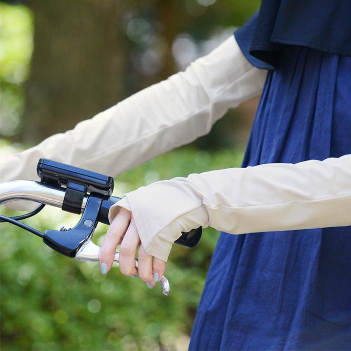 bon moment UVカット メントール加工 接触冷感 指先がきれいに見える UVカットアームカバー UPF50＋ UVカット率99％／ボンモマン 母の日 ギフト【ｍ26】 |  | 11