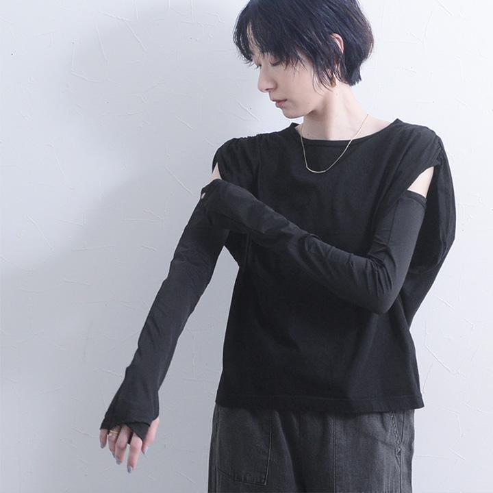 bon moment UVカット メントール加工 接触冷感 指先がきれいに見える UVカットアームカバー UPF50＋ UVカット率99％／ボンモマン 母の日 ギフト【ｍ26】 |  | 02