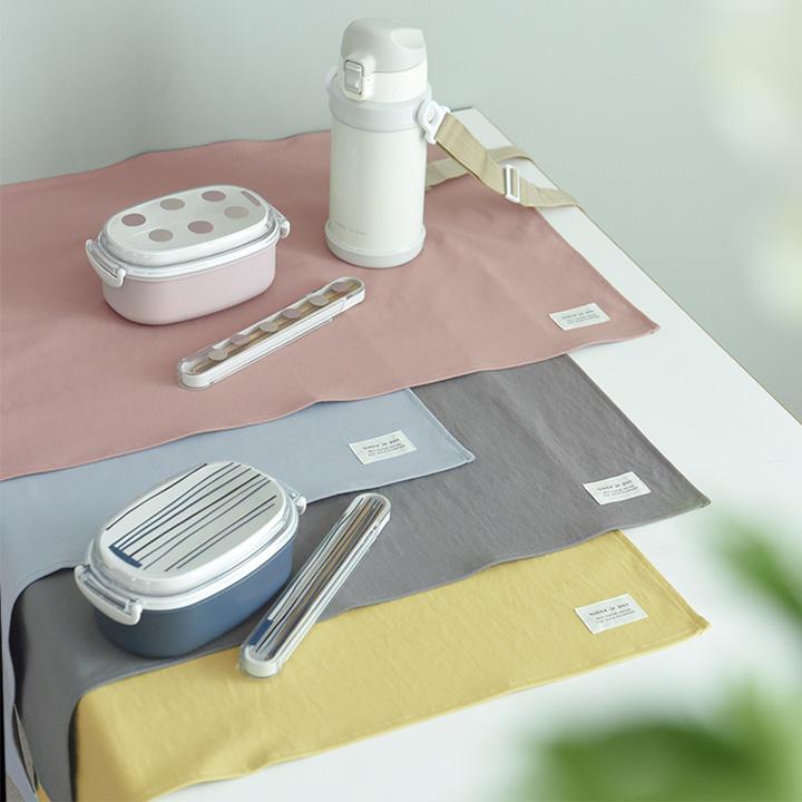 シワになりにくい ランチョンマット 40×60cm 2枚セット 撥水 女の子 男の子 小学生／kukka ja puu クッカヤプー | kukka ja puu | 02
