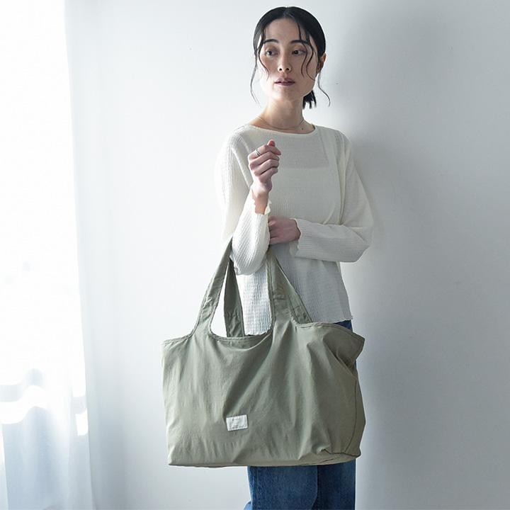 買い物バッグ 買い物袋 買い物かご エコバッグ 折り畳み 保冷 大容量 ファスナー付き マチ広 yrh bon moment ボンモマン | bon moment | 18