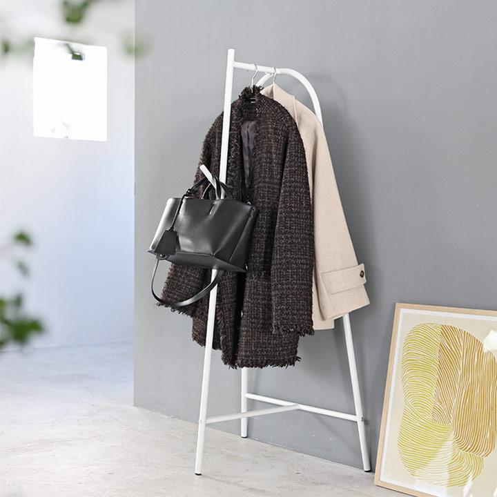 Ordre コートハンガー コート掛け ハンガーラック スリム ポール 制服