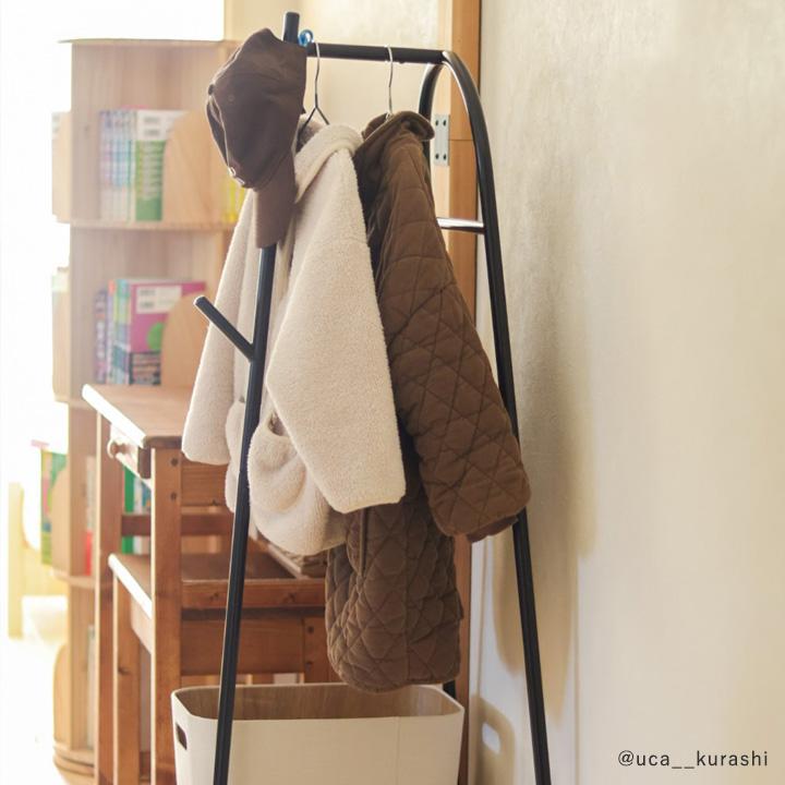 Ordre コートハンガー コート掛け ハンガーラック スリム ポール 制服