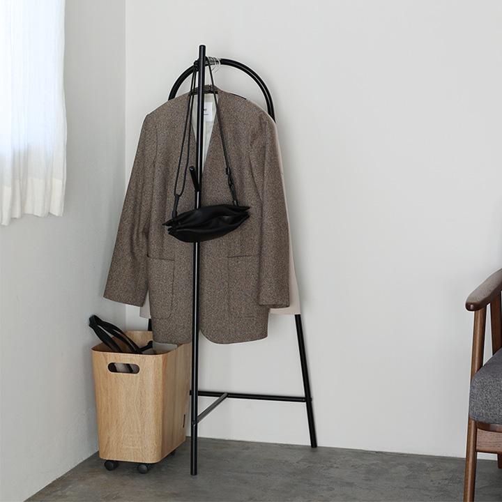Ordre コートハンガー コート掛け ハンガーラック スリム ポール 制服