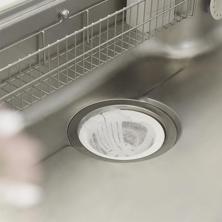 しぼれる 排水口ネットホルダー UKIUKI 排水溝ゴミ受け 排水溝プレート 蓋 |  | 06