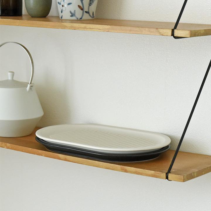 かもしか道具店 からあげのプレート 日本製 揚げ物皿 天ぷら皿 唐揚げ とんかつ オーバルプレート 食器 電子レンジ対応 食洗器対応 |  | 12