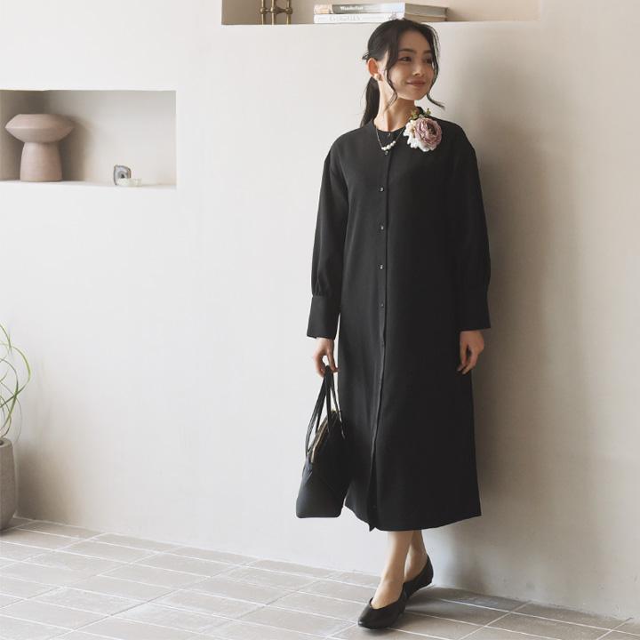 Agreable（アグレアーブル） 綺麗な黒が持続 黒原着素材 ブラック