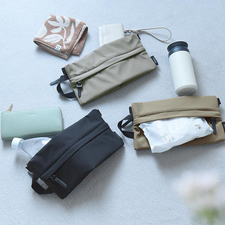 ポーチにもなる 2WAY ママカルフラット ショルダーバッグ レディーず フラットポーチ 撥水加工 抗菌防臭 yrh 【雨の日】【7/4F追加】 |  | 02