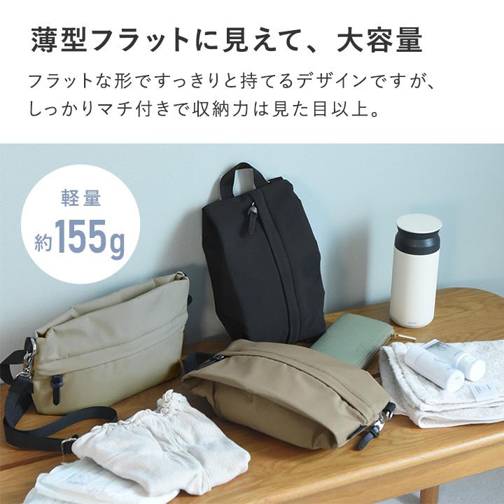 ポーチにもなる 2WAY ママカルフラット ショルダーバッグ レディーず フラットポーチ 撥水加工 抗菌防臭 yrh 【雨の日】【7/4F追加】 |  | 05