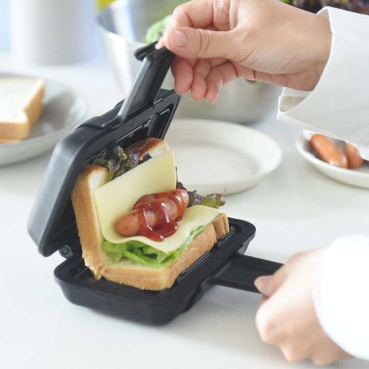 レンジで簡単 ホットサンドメーカー 電気 ホットサンド レンジ レンジグリル |  | 15