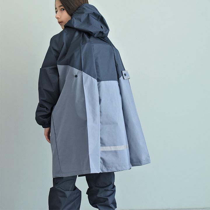 【セット】レインコート キッズ 上下 150 160 セパレート カッパ 小学生 林間学校 修学旅行 kukka ja puu クッカヤプー |  | 01