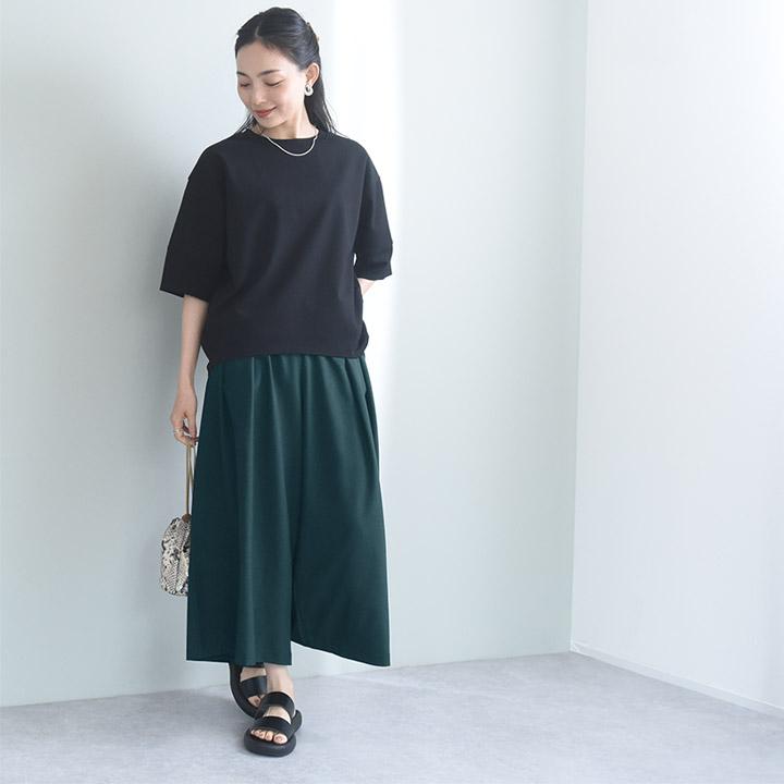 【さらさらリネンタッチ】スカーチョ 夏 スカートパンツ ワイドパンツ フレアパンツ uvカット 洗濯可 kauliina カウリーナ【7／17F追加】 |  | 13