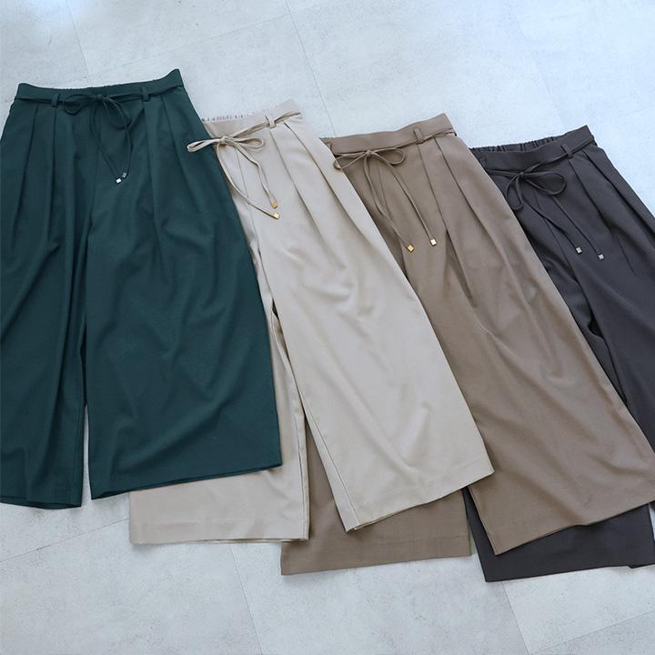 【さらさらリネンタッチ】スカーチョ 夏 スカートパンツ ワイドパンツ フレアパンツ uvカット 洗濯可 kauliina カウリーナ【7／17F追加】 |  | 02