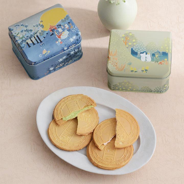 ゴーフレット缶／MOOMIN ムーミン プチギフト お菓子 ギフト お菓子 |  | 02