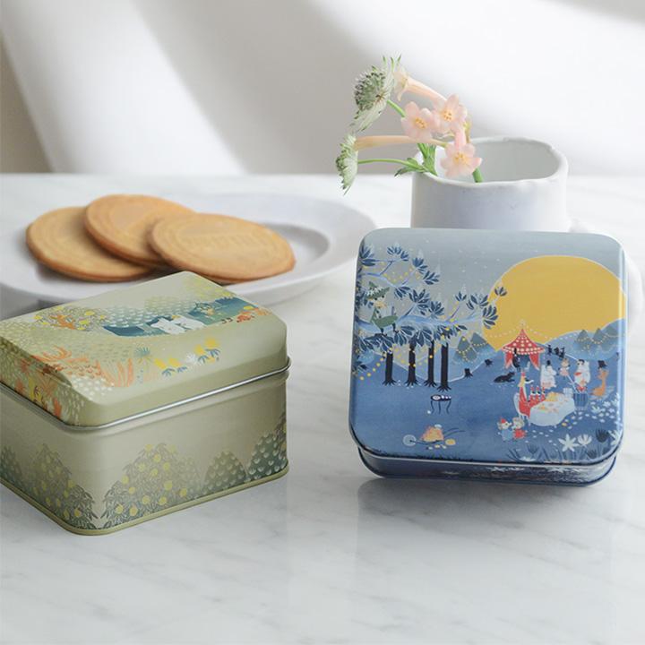 ゴーフレット缶／MOOMIN ムーミン プチギフト お菓子 ギフト お菓子 |  | 04
